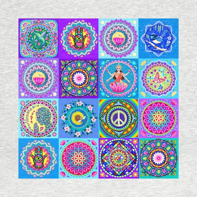 Mandala Montage by SoozieWray